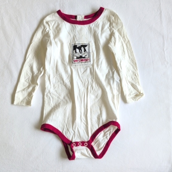 joe fresh x disney mickey mouse 3 piece bundle bodysuits & joggers 18-24 months - Picture 8 of 12